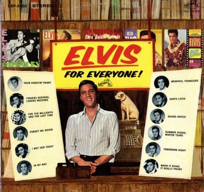 Elvis Presley -USA - Elvis For Everyone (LSP 3450) New Black Label - Ex/M-