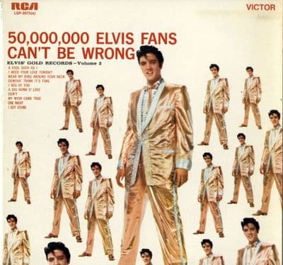 Elvis Presley - USA - Elvis' Gold Records Volume 2 (LSP 2075)