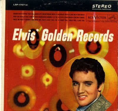 Elvis Presley - USA - Elvis' Golden Records (LSP 1707) 1964 Stereo Issue