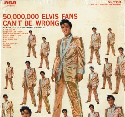 Elvis Presley - USA - Elvis' Golden Records Volume 2 (LSP 2075) M-/M-