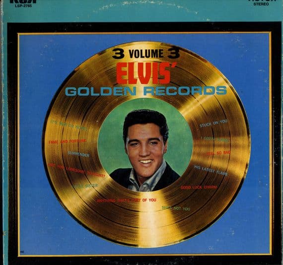 Elvis Presley - USA - Elvis' Golden Records Volume 3 (LSP 2765) M-
