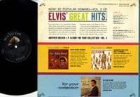 Elvis Presley -USA - Elvis' Golden Records Volume 3 (LSP 2765)  Stereo Original