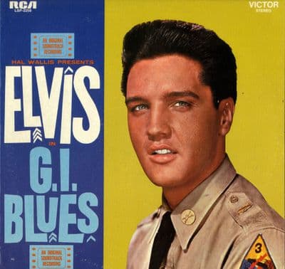Elvis Presley - USA - G.I.Blues (LSP 2556) Orange Label - Ex/M-