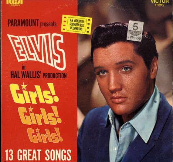 Elvis Presley - USA - Girls Girls Girls (LSP 2621)