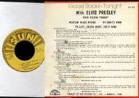 Elvis Presley - USA - Good Rockin' Tonight (Sun EP - 101) M-