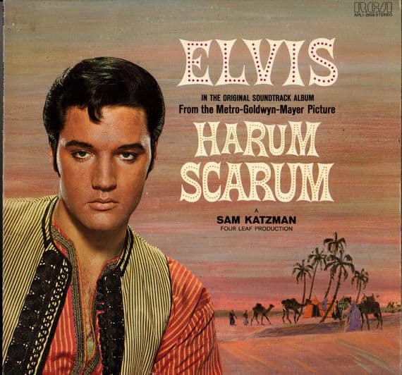 Elvis Presley - USA - Harum Scarum (APL1-2558)