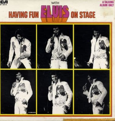 Elvis Presley - USA - Having Fun With Elvis On Stage (AFM1 0818)  New Black Label