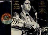 Elvis Presley - USA - Hawaii Benefit Concert (GA 200) Gatefold Book Cover - M-