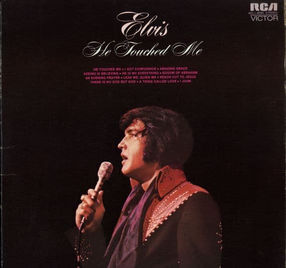 Elvis Presley - USA - He Touched Me (AFL1-4690) Black Label