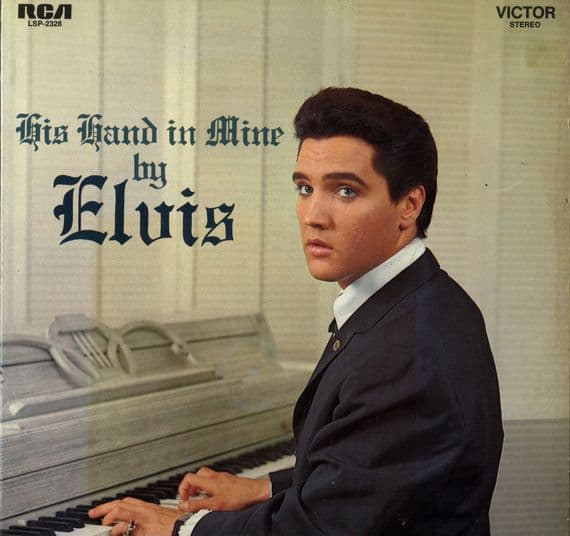 Elvis Presley - USA - His Hand In Mine (LSP 2328) Orange Label  M-/M-
