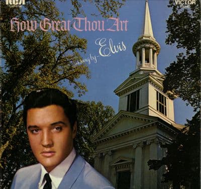Elvis Presley - USA - How Great Thou Art (LSAP 3758) Orange Label