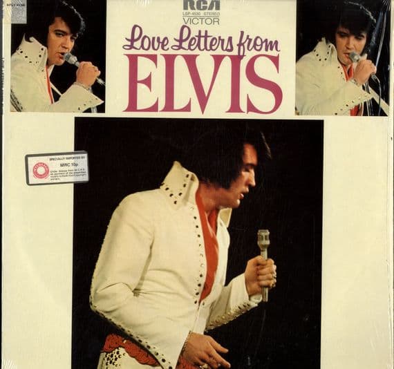Elvis Presley - USA - Love Letters From Elvis (LSP 4530) Tan Label - M-/M-