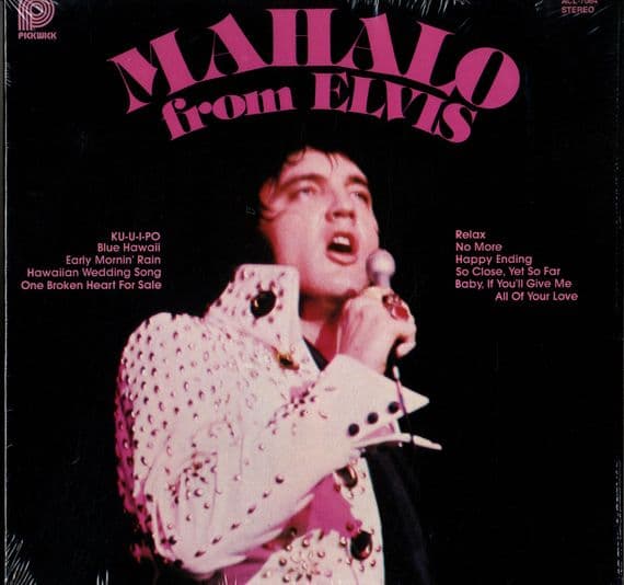 Elvis Presley - USA - Mahalo From Elvis (ACL 7064)  AS New