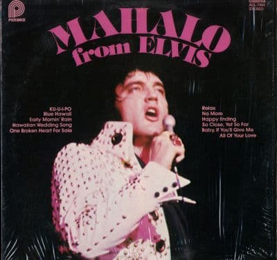 Elvis Presley - USA - Mahalo From Elvis (ACL 7064) Ex/M-