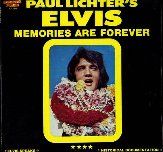 Elvis Presley - USA - Paul Lichter's Elvis memories Are Forever (JL 12645) M-/M-