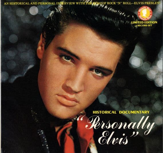 Elvis Presley - USA - Personally Elvis (No. 1001) 2 LP Set with Transfer - Ex/M-