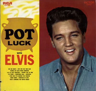Elvis Presley - USA - Pot Luck (LSP 2523) New Black Label
