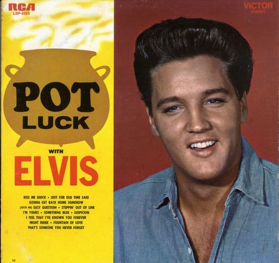 Elvis Presley - USA - Pot Luck (LSP 2523) New Black Label - M-