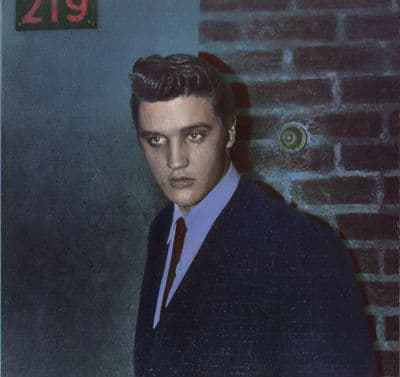 Elvis Presley - USA - Reconsider Baby (AFL1-5418) Blue Vinyl - M-