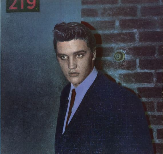 Elvis Presley - USA - Reconsider Baby (AFL1-5418) Blue Vinyl - M-