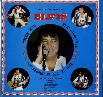 Elvis Presley - USA - Rockin' With Elvis New Years Eve 1976 (HNY 7677) 2 x LP Set - Ex/M-