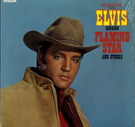 Elvis Presley - USA - Singer Presents Elvis Singing Flaming Star (PRS 279) With Bonus Pic. M-/M-