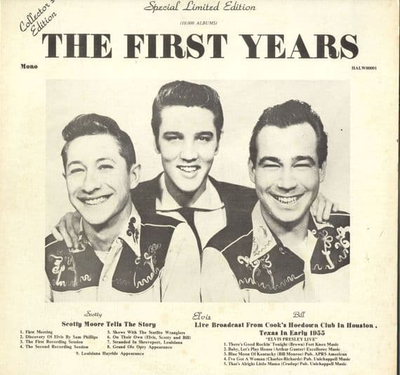 Elvis Presley - USA - The First Years (HALW 00001) M-/M-