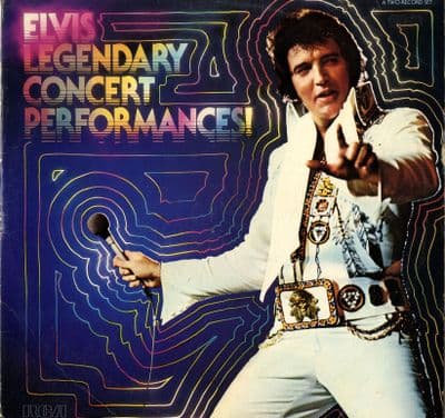 Elvis Presley - USA - The Legendary Concert Performances (R 244047) 2 x LP Set