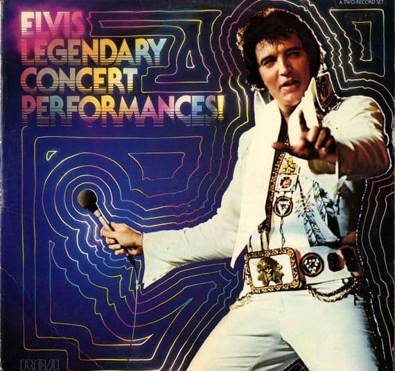 Elvis Presley - USA - The Legendary Concert Performances (R 244047) 2 x LP Set