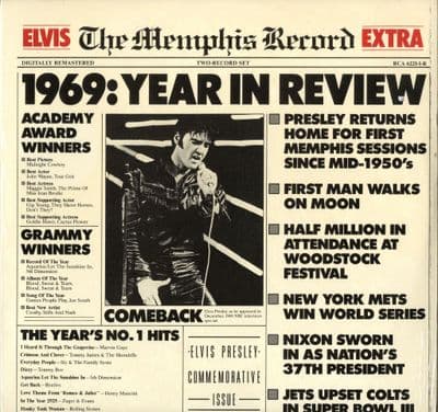 Elvis Presley - USA - The Memphis Record (6221--R) 2 LP Set -  Unplayed - Still Sealed