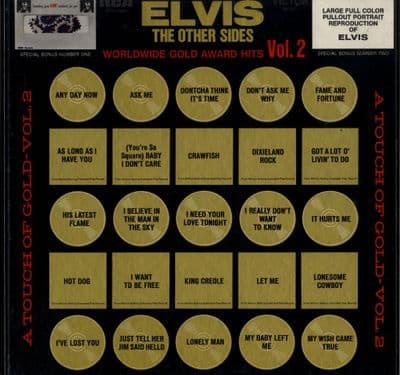 Elvis Presley - USA - Worldwide Gold Award Hits Vol. 2 - 4 x LP Box Set + Poster & Cloth - M-