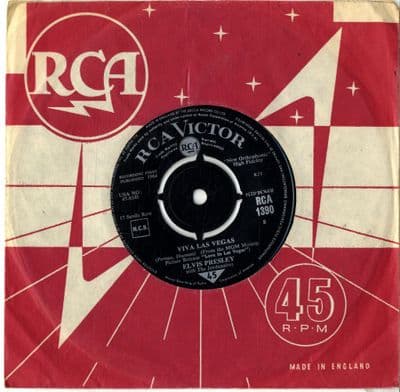 Elvis Presley - Viva Las Vegas/What'd I Say (1390) Ex