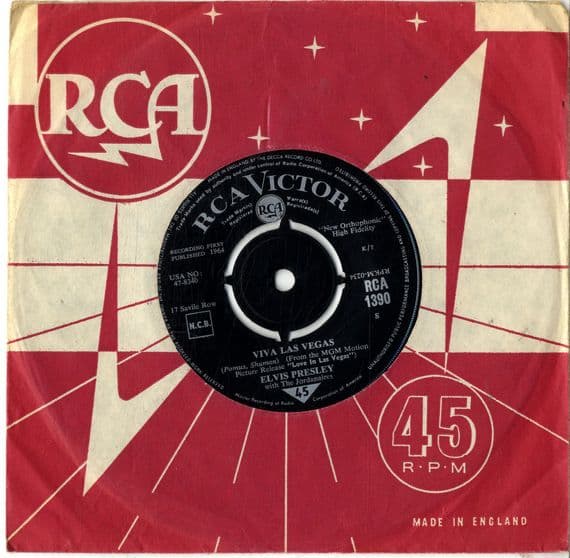 Elvis Presley - Viva Las Vegas/What'd I Say (1390) Ex