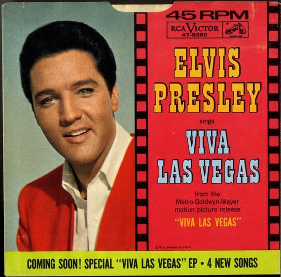 Elvis Presley - Viva Las Vegas/What'd I Say (47-8360)