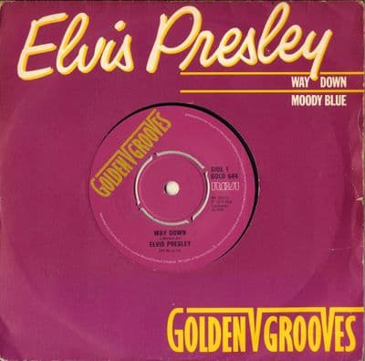 Elvis Presley - Way Down/Moody Blue (Gold 544) M-