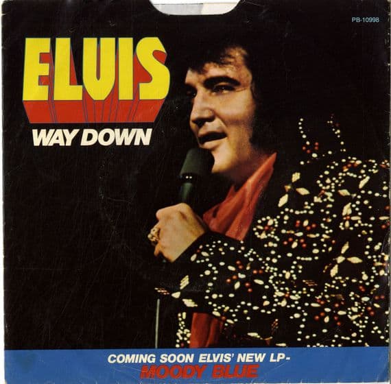 Elvis Presley - Way Down/Pledging My Love (PB 10998)