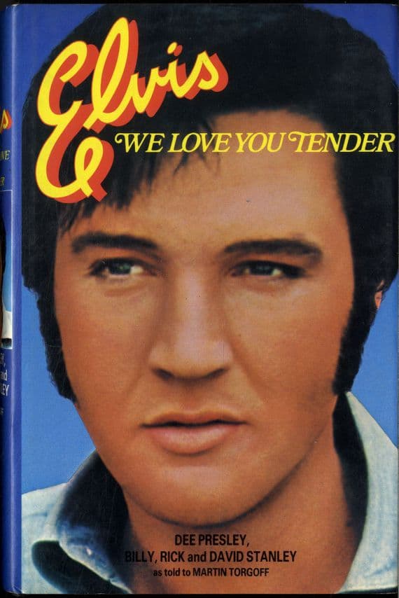 Elvis Presley - We Love You Tender - Hardback Book by Dee Presley