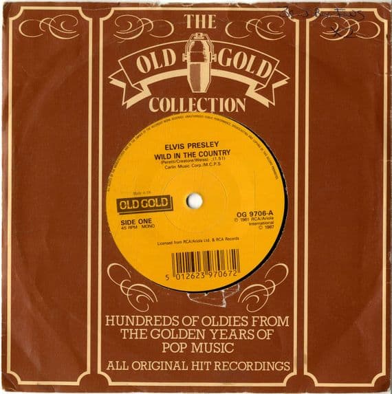 Elvis Presley - Wild In The Country/I Feel So Bad  (OG 9706)