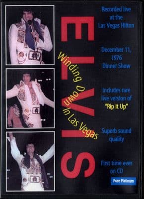 Elvis Presley - Winding Down In Vegas  - Pure Platinum CD