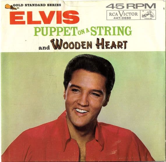 Elvis Presley - Wooden Heart/Puppet On A String (447-0650) Ex/Ex