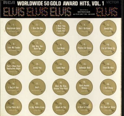Elvis Presley - Worldwide 50 Gold Award Hits Vol. 1 (LPM 6401) 4 LP Set with Booklet - M-