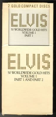 ELVIS PRESLEY - Worldwide Gold Award Hits Volume 1 & 2 -2 x Gold CD 's