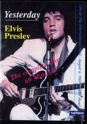 Elvis Presley - Yesterday - Pure Platinum CD