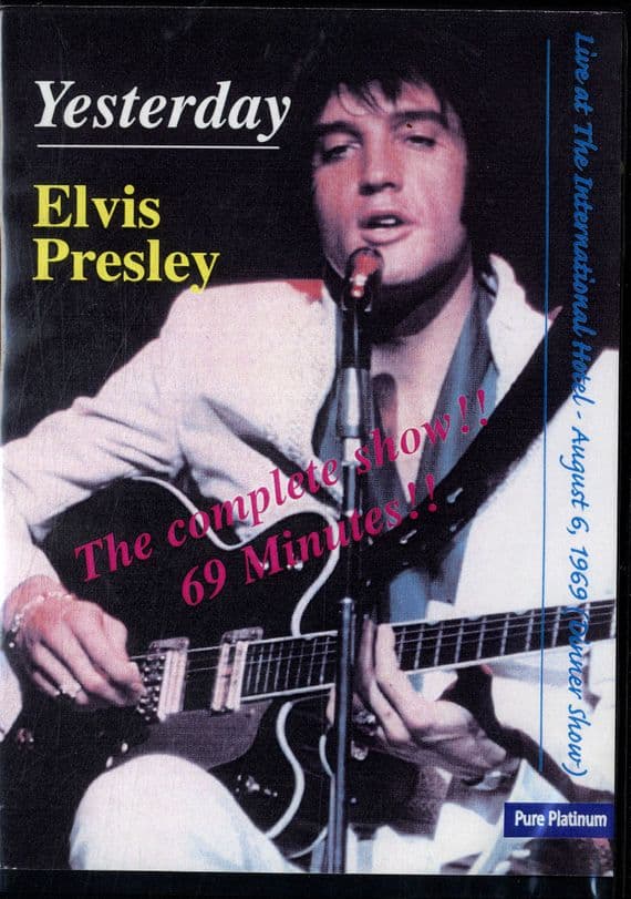Elvis Presley - Yesterday - Pure Platinum CD