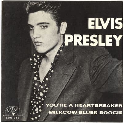 Elvis Presley - You're A Heartbreaker/Milkcow Blues Boogie (Sun 215)