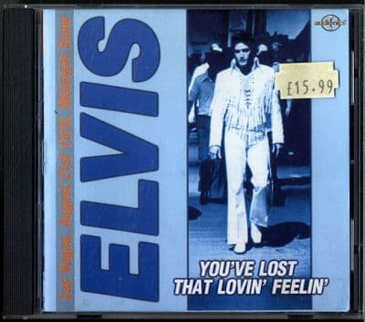 Elvis Presley -You've Lost That Lovin' Feelin' - Audionics CD
