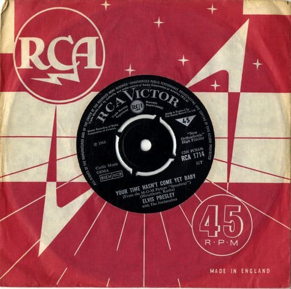 Elvis Presley - Your Time Hasn't Come Yet Baby/Let Yourself Go (1714)