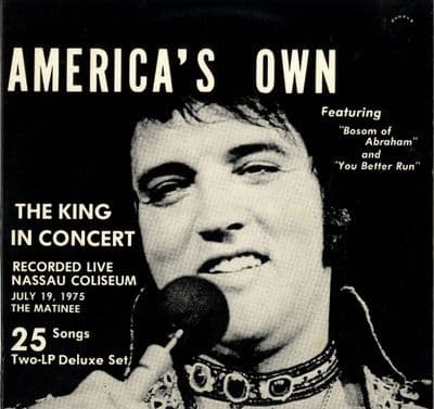Elvis Preslry - EU - America's Own - Geneva 2 x LP Set