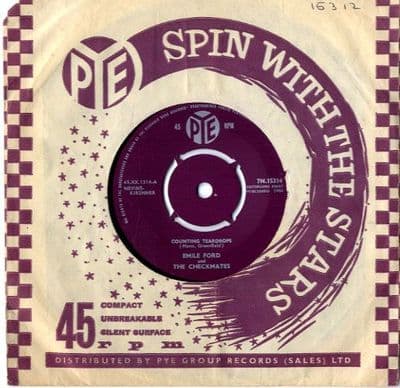 Emile Ford - Counting Teardrops/White Christmas (7N 15314)