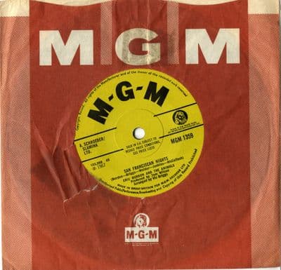 Eric Burdon  And The Animals - San Franciscan Nights/Gratefully Dead (1359) Ex (1344) Ex